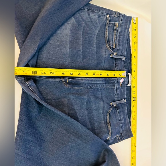 $149 GOOD AMERICAN Good Waist Made In USA Jeans Womens 22 Ankle 35x25” High-rise - Picture 14 of 15